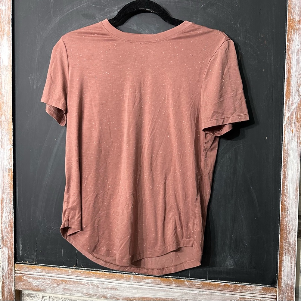Lululemon Love Crew T Shirt Spiced Chai White Size Small